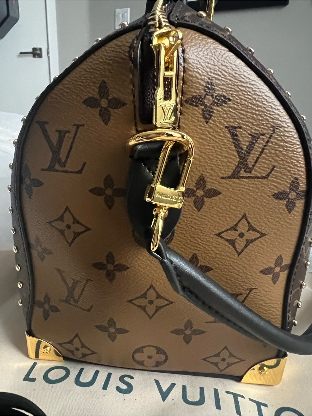 Speedy Trunk  Style 25 top handle bag - Picture 6 of 7